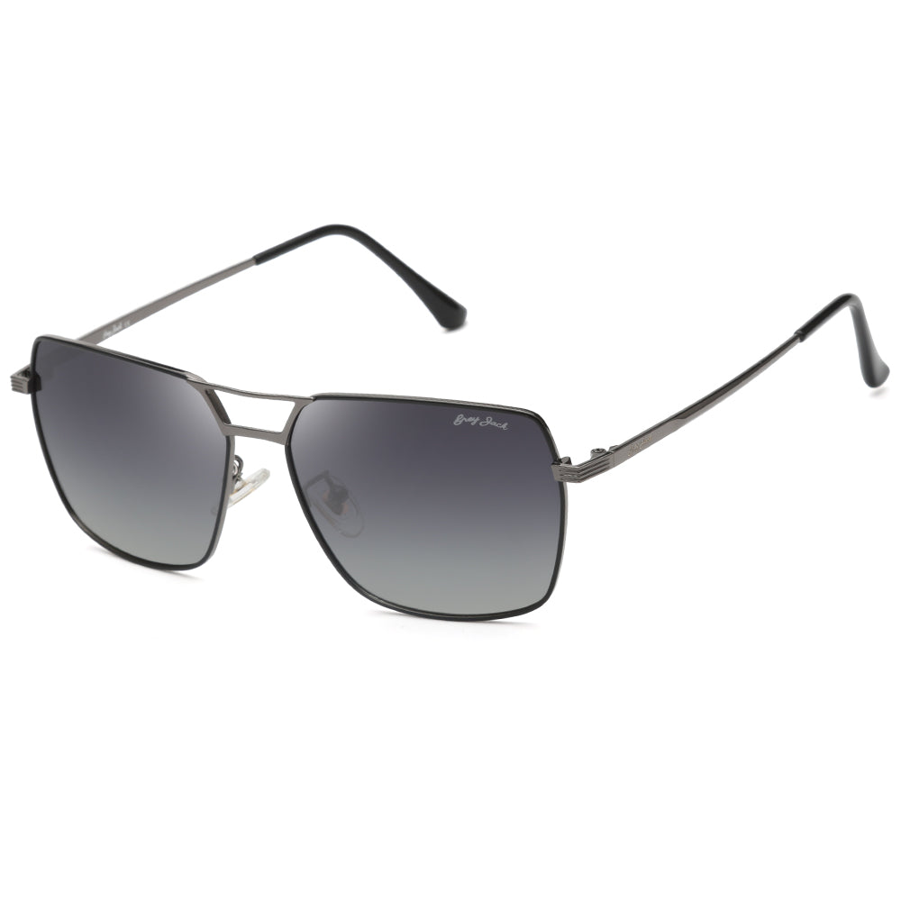 Gun Frame Gradient Black Lens