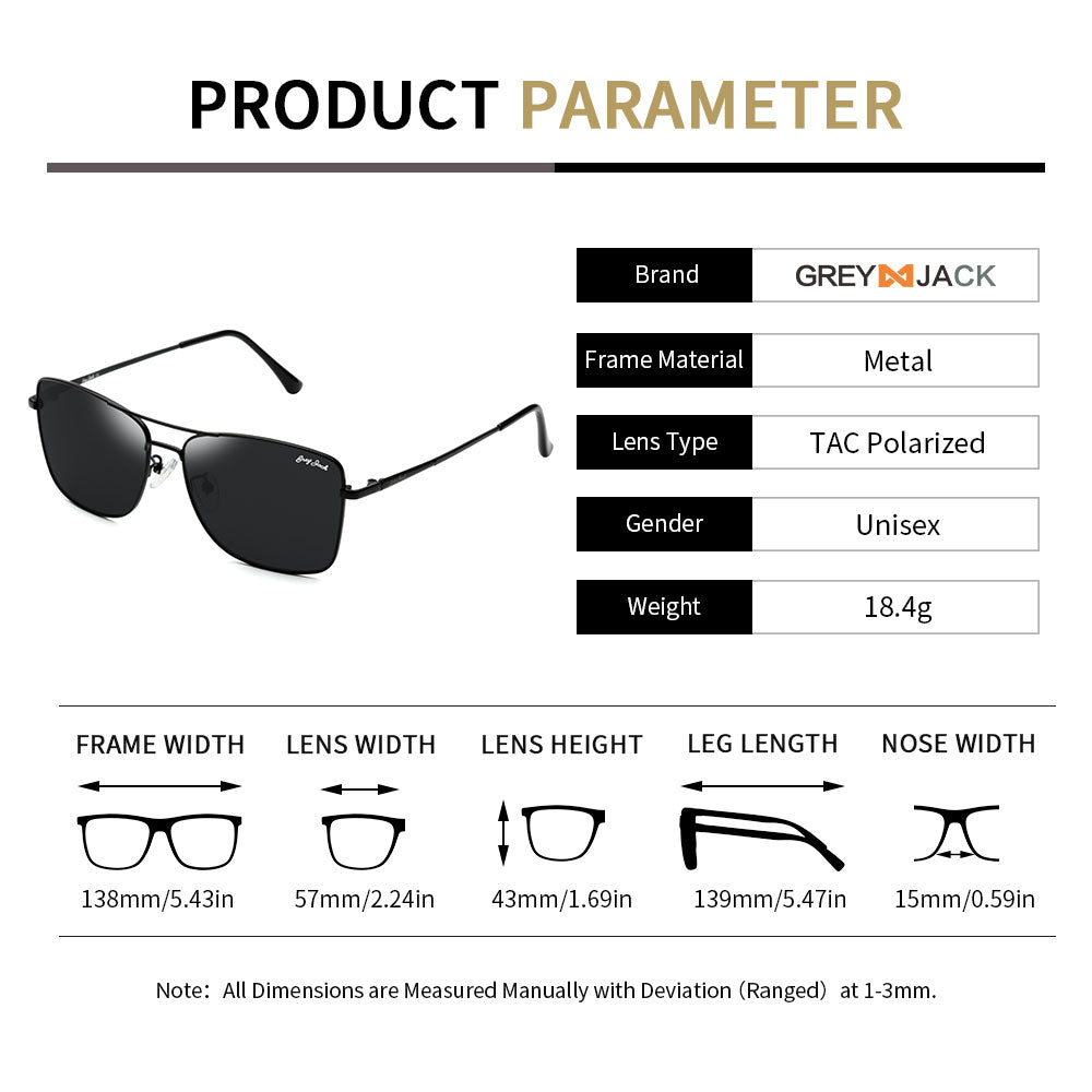 Black Frame Black Lens
