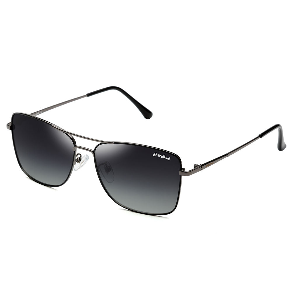 Gun Frame Gradient Black Lens