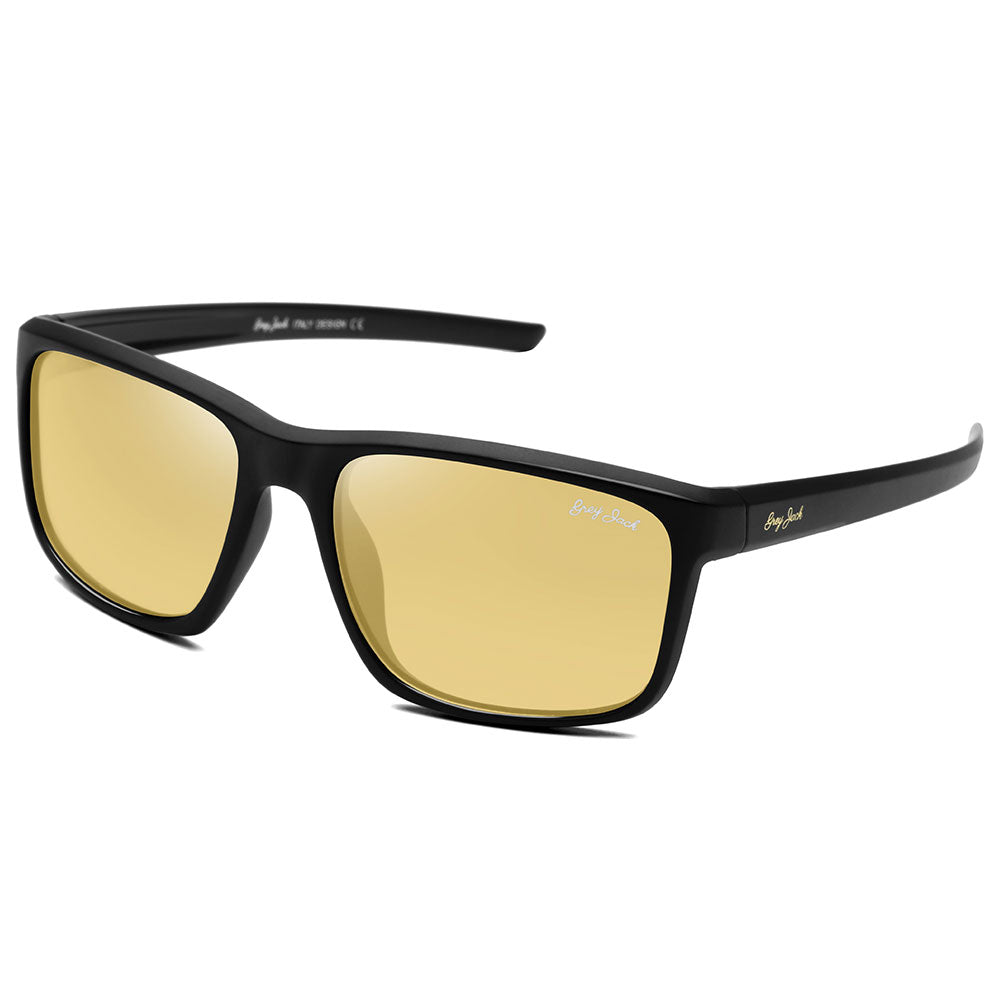 Black Frame Yellow Lens
