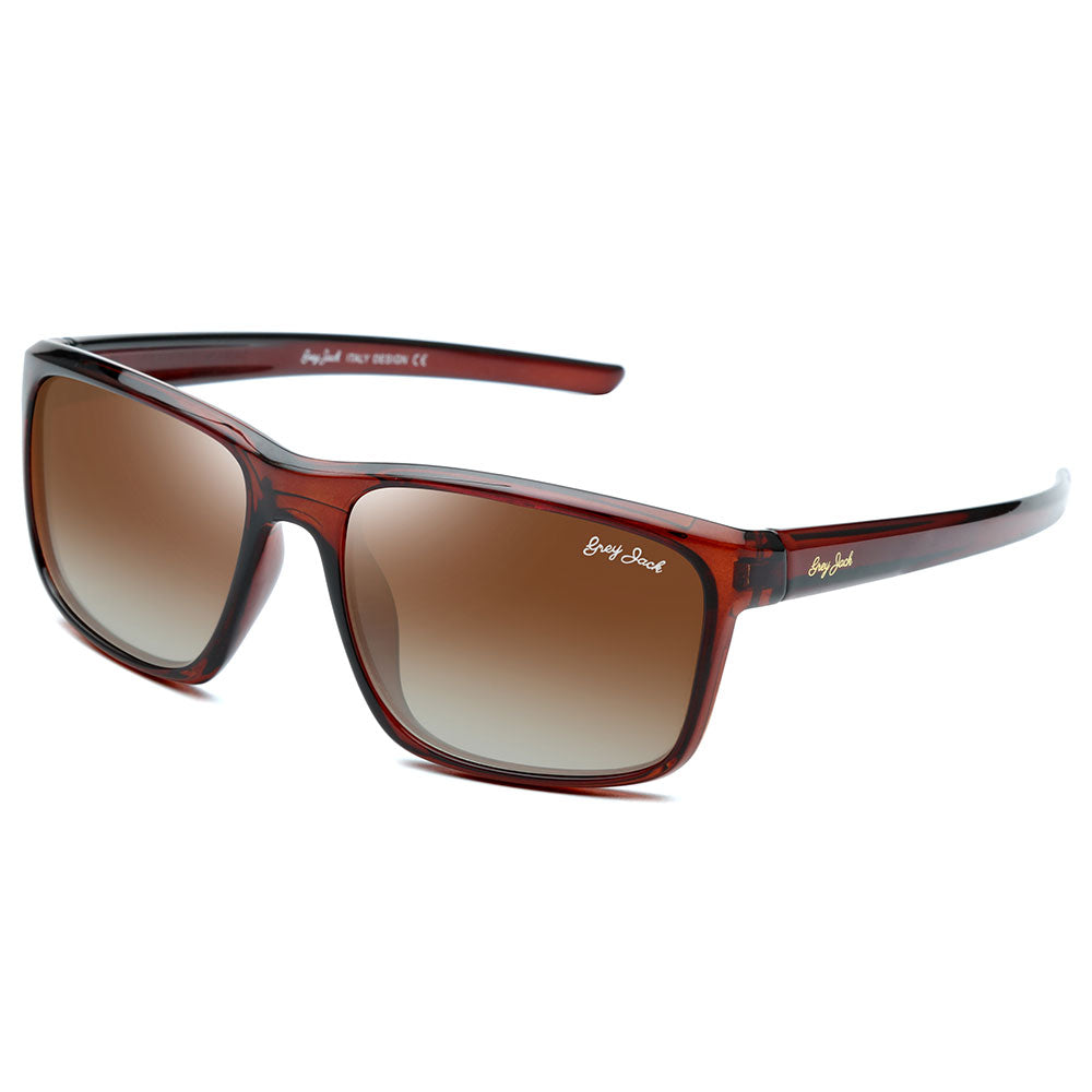 Brown Frame Gradient Brown Lens
