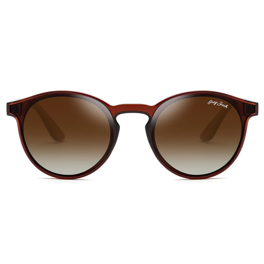 Shine Brown Frame Double Brown Lens