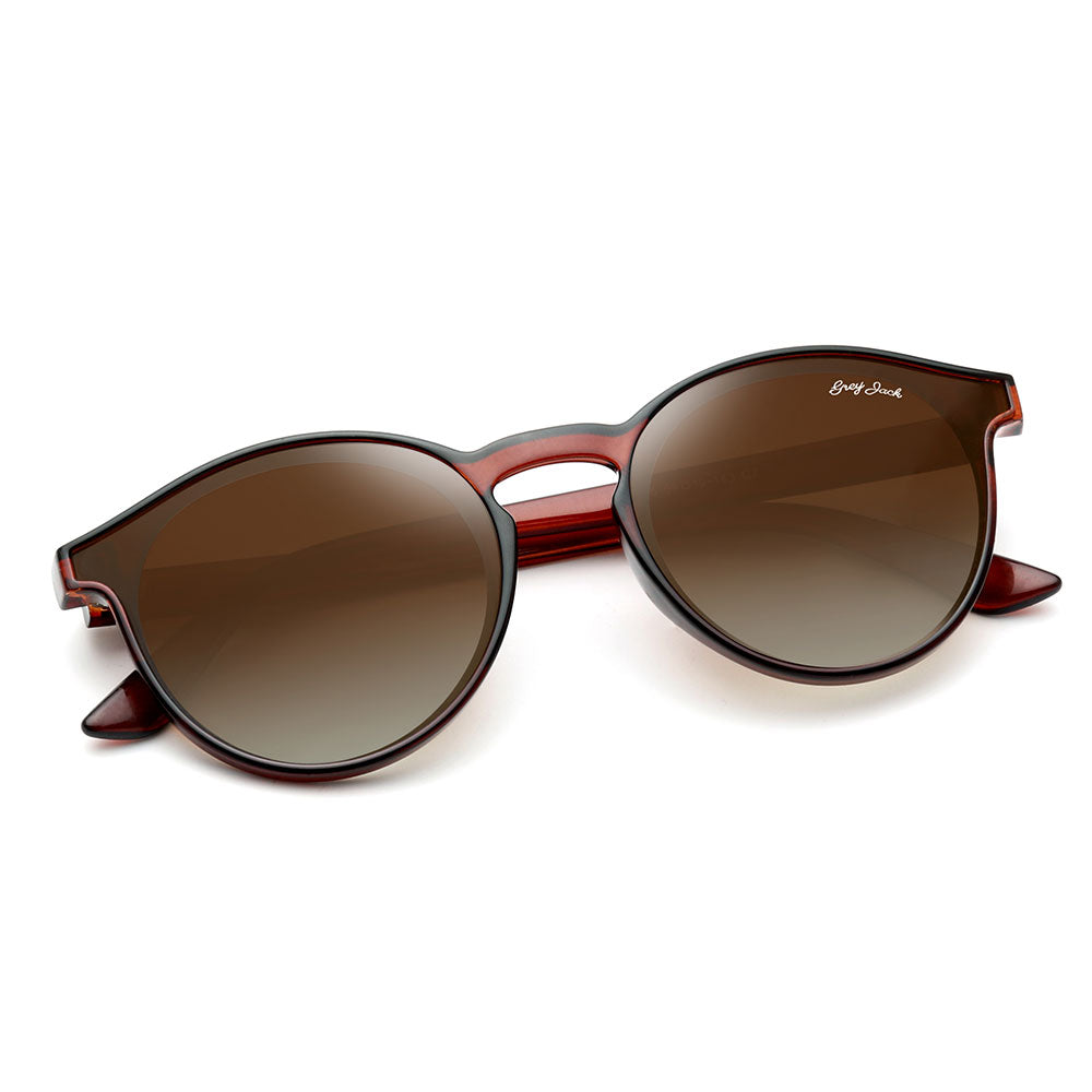 Shine Brown Frame Double Brown Lens