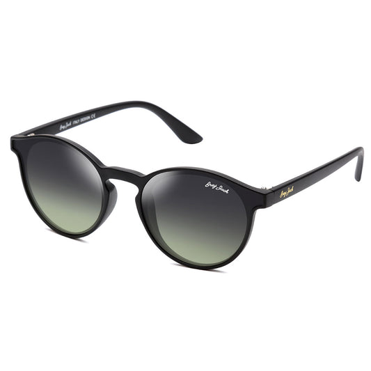 Matte Black Frame Double Green Lens