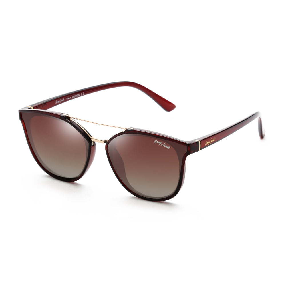 Brown Frame Gradient Brown Lens