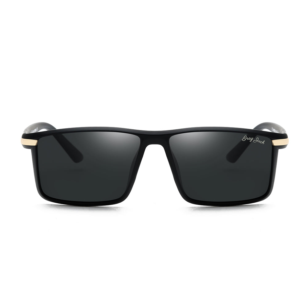 Matte Black Frame Black Lens
