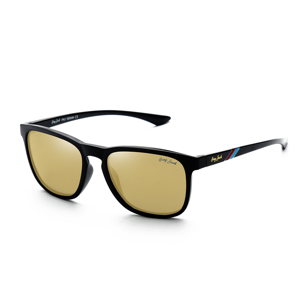 Black Frame Yellow Lens