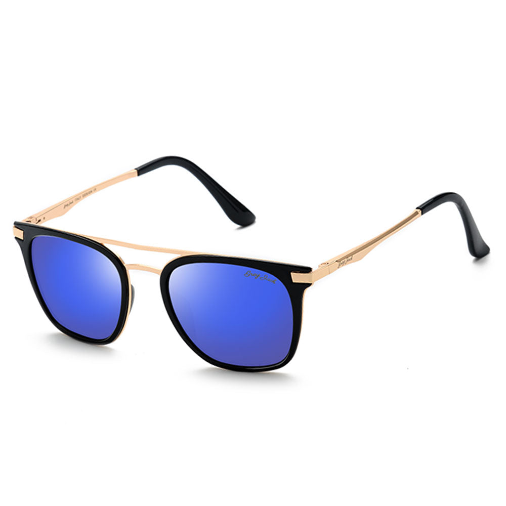 Gold Frame Blue Lens