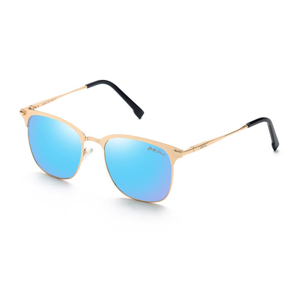 Gold Frame Sky Blue Lens