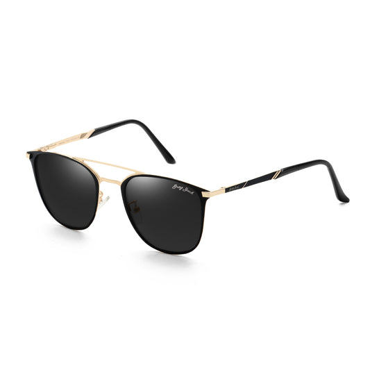 Gold Black Frame Black Lens