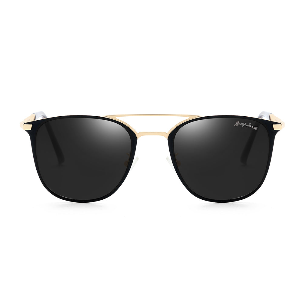 Gold Black Frame Black Lens
