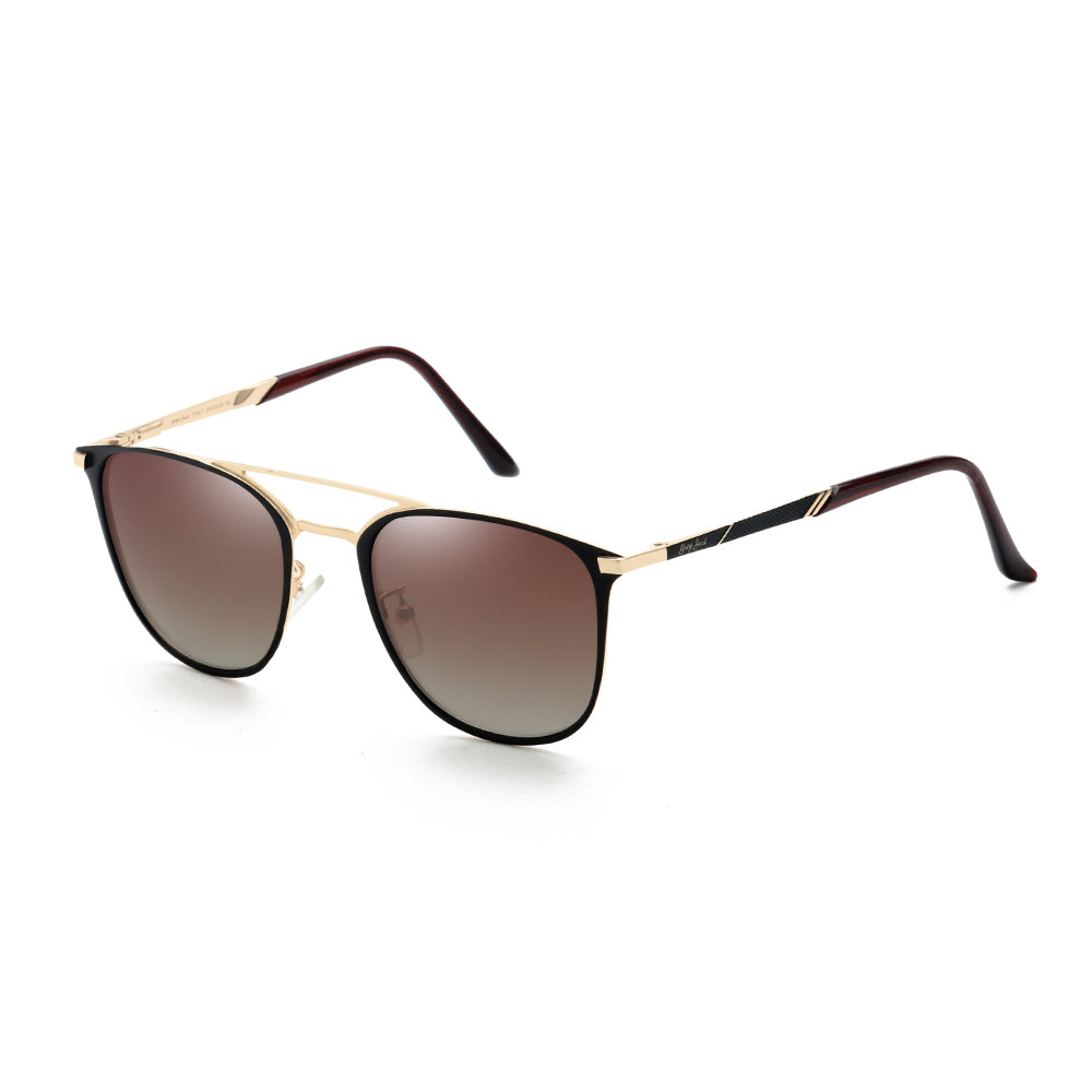 Gold Black Frame Gradient Brown Lens G