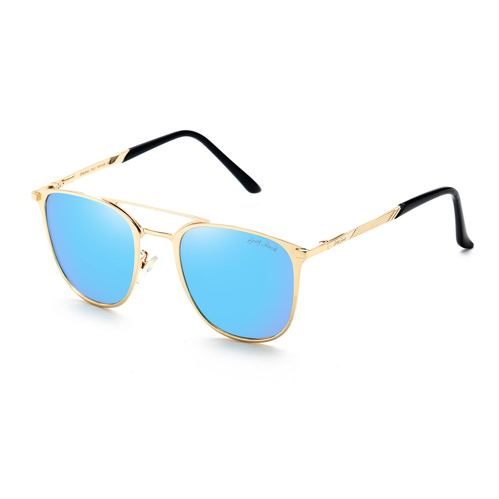 Gold Frame Sky Blue Lens