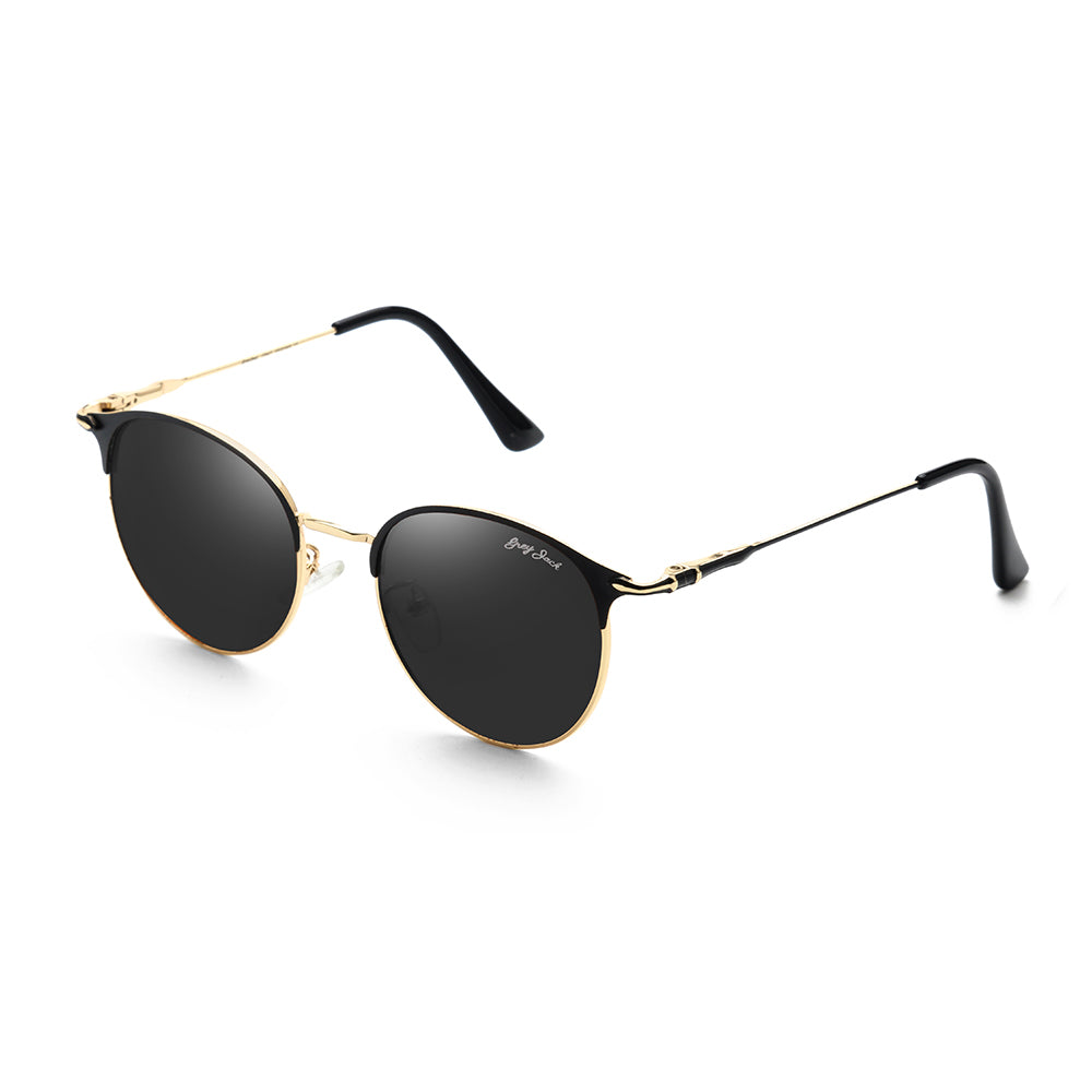 Gold Black Frame Black Lens