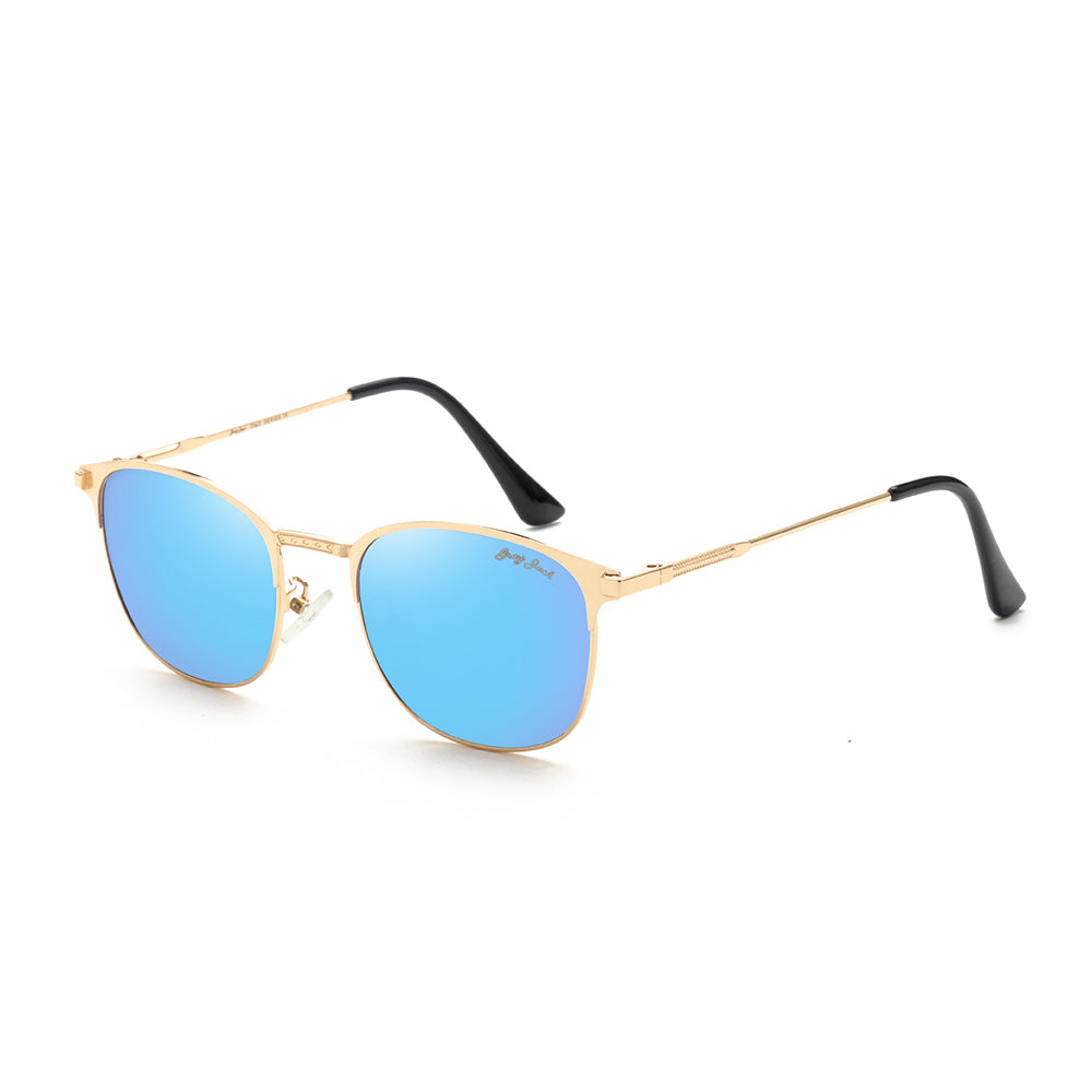 Gold Frame Sky Blue Lens