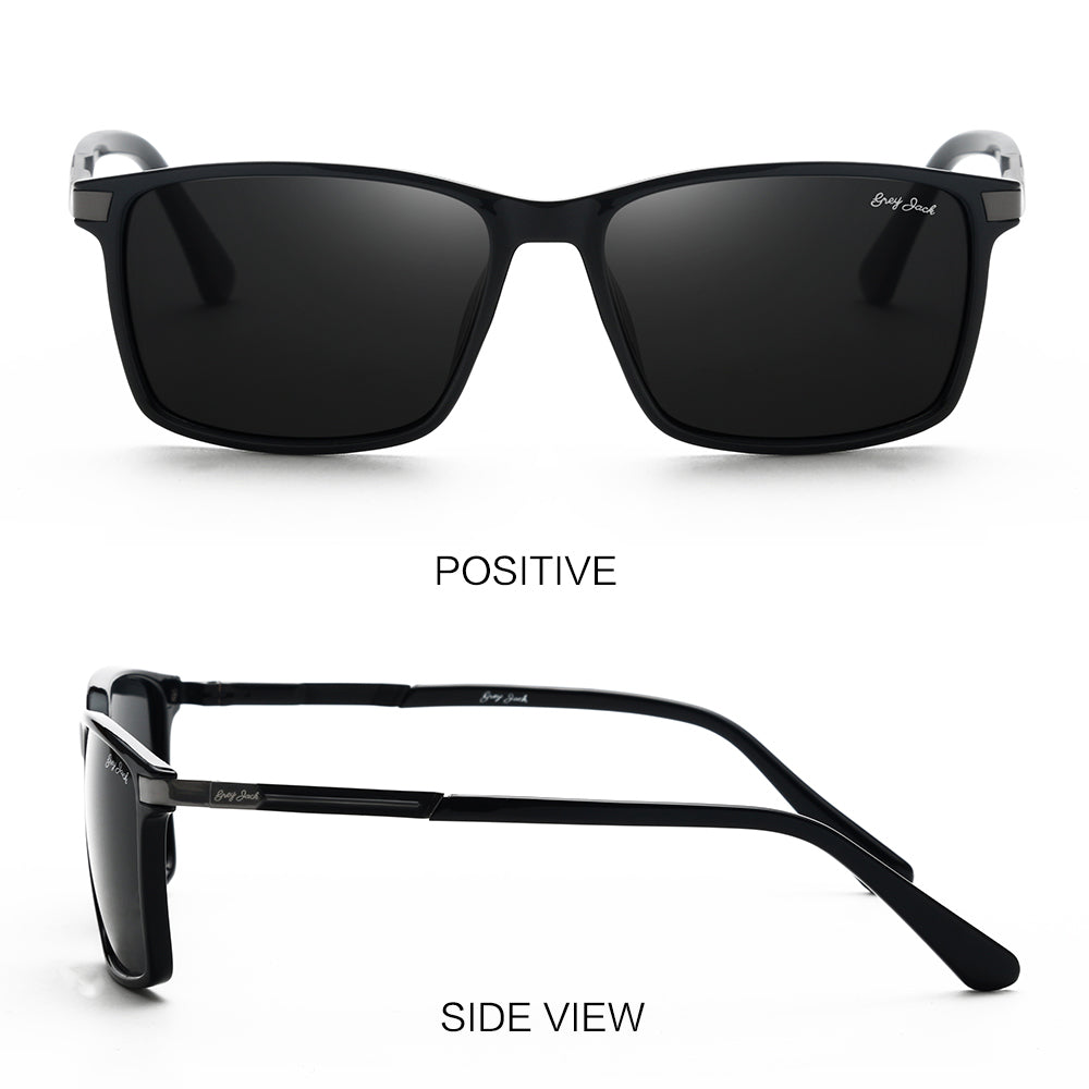 Black Frame Black Lens