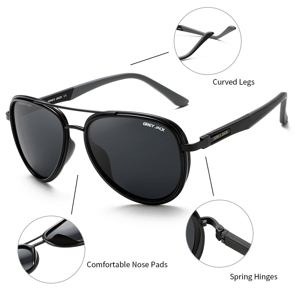 Black Frame Black Lens