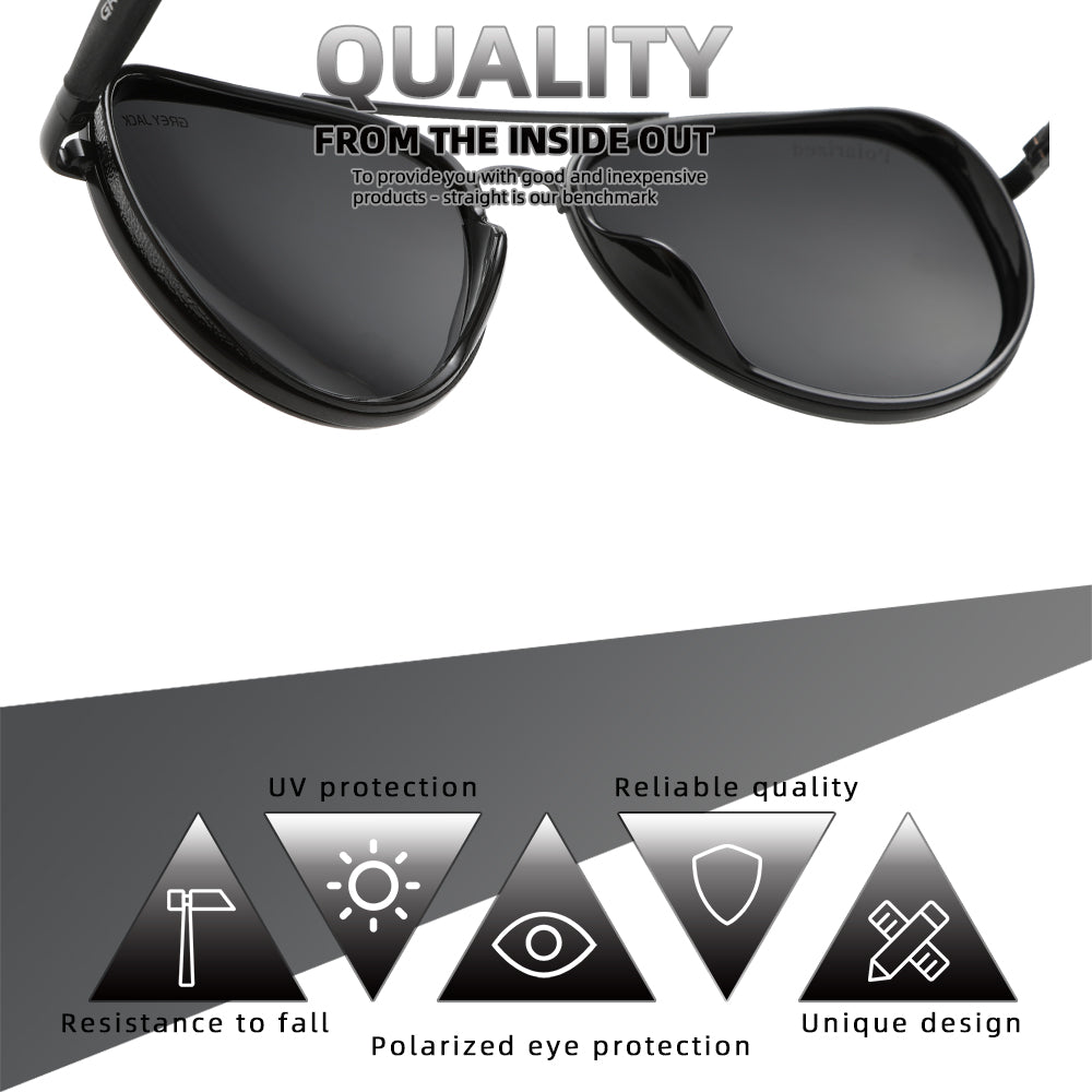 Black Frame Black Lens