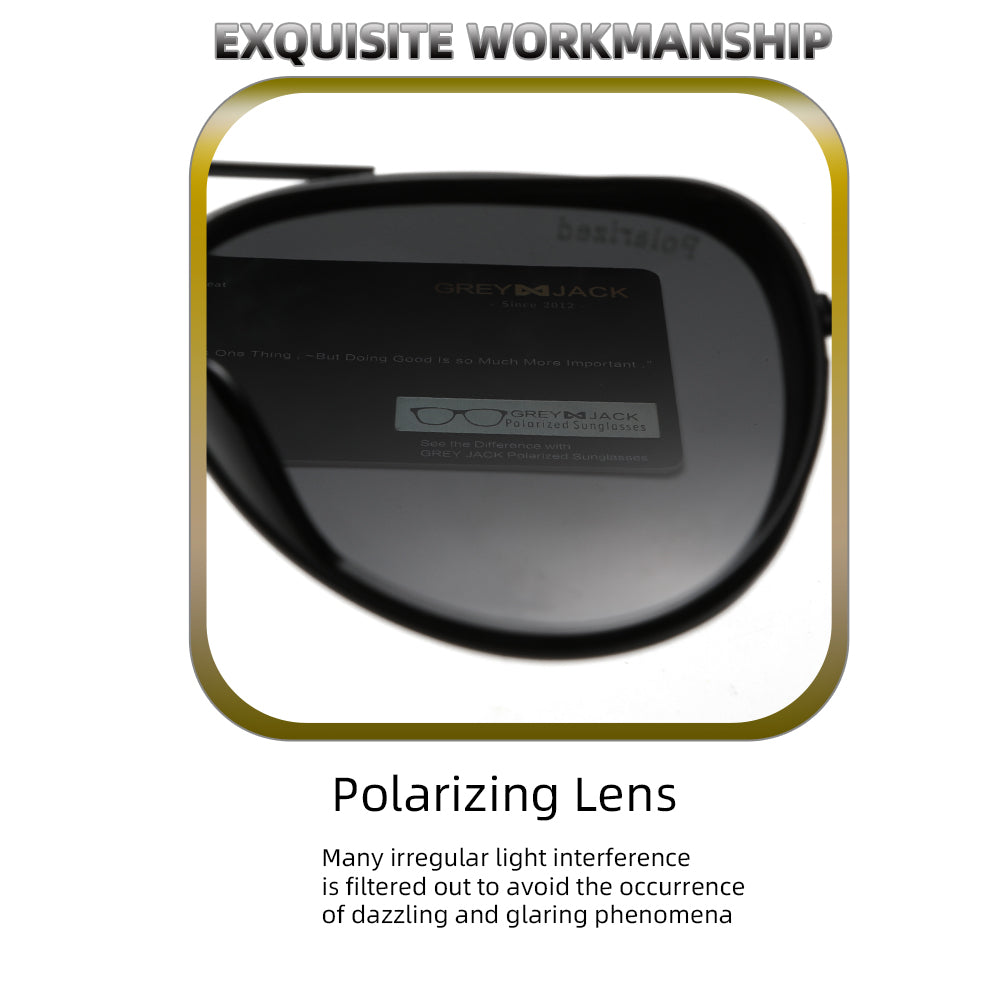 Black Frame Black Lens