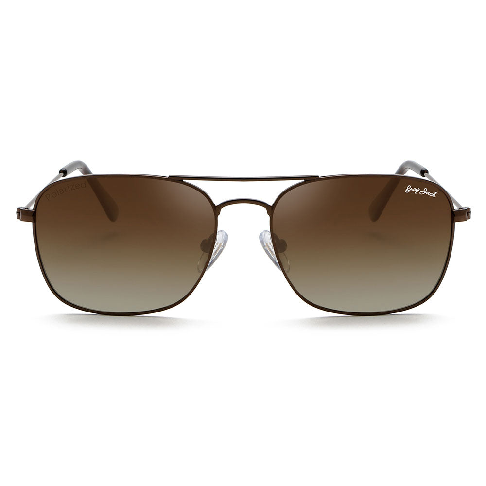 Brown Frame Double Brown Lens