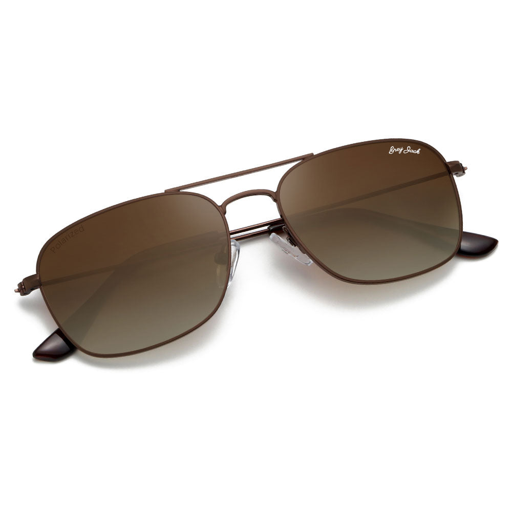 Brown Frame Double Brown Lens