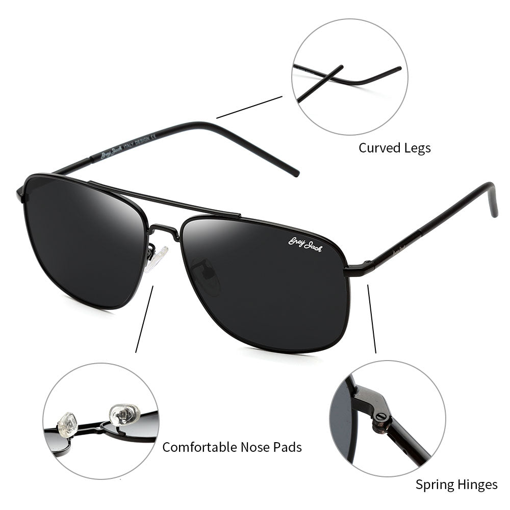 Black Frame Black Lens
