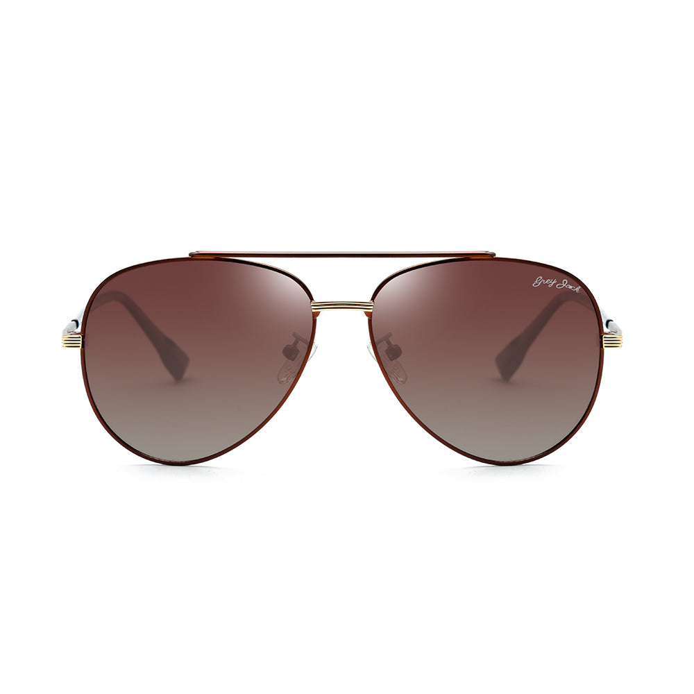 Brown Frame Double Brown Lens