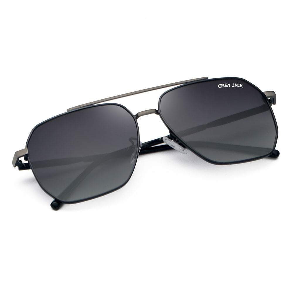 Black Frame Double Black Lens