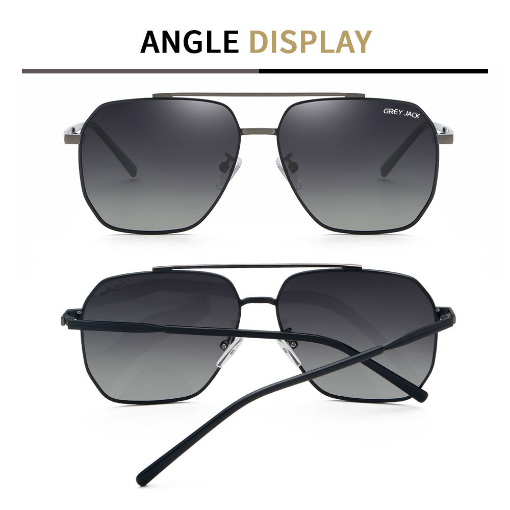 Black Frame Double Black Lens