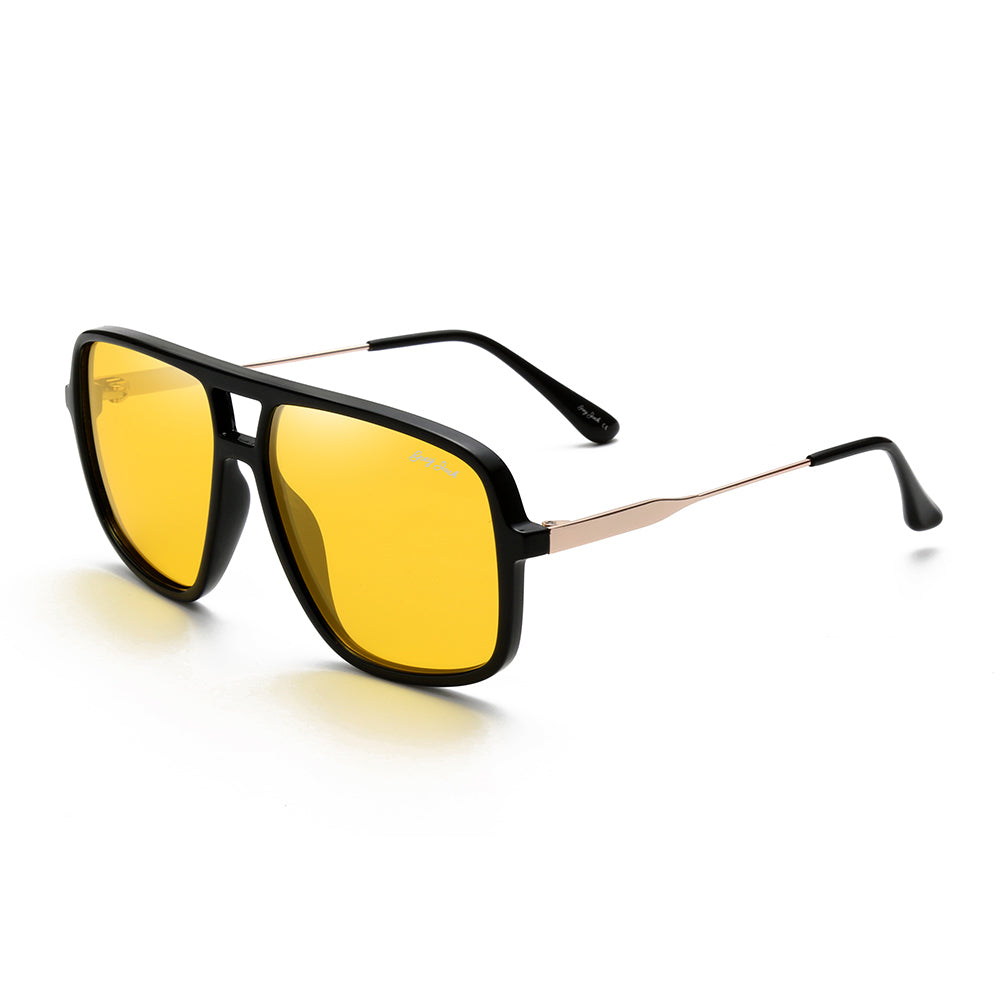 Black(Gold) Frame Yellow Lens