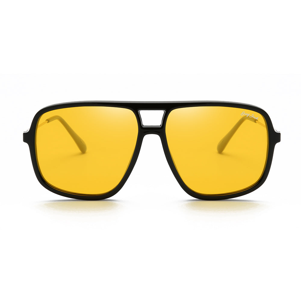 Black(Gold) Frame Yellow Lens
