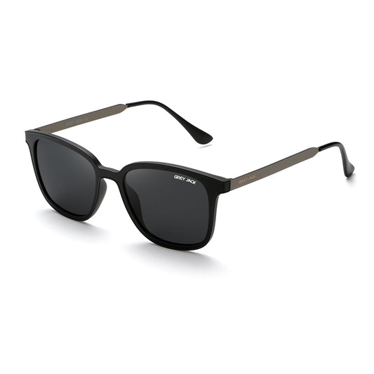 Matte Black Frame Black Lens