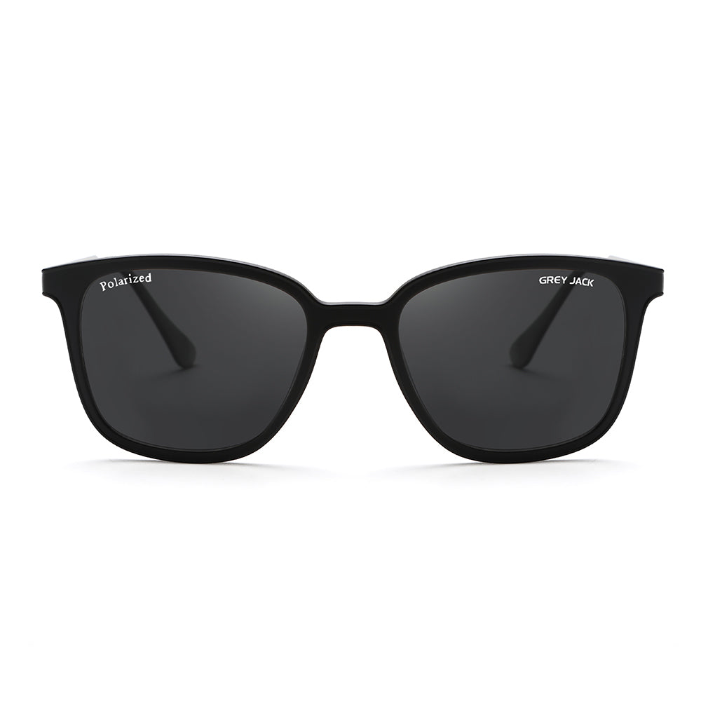 Matte Black Frame Black Lens