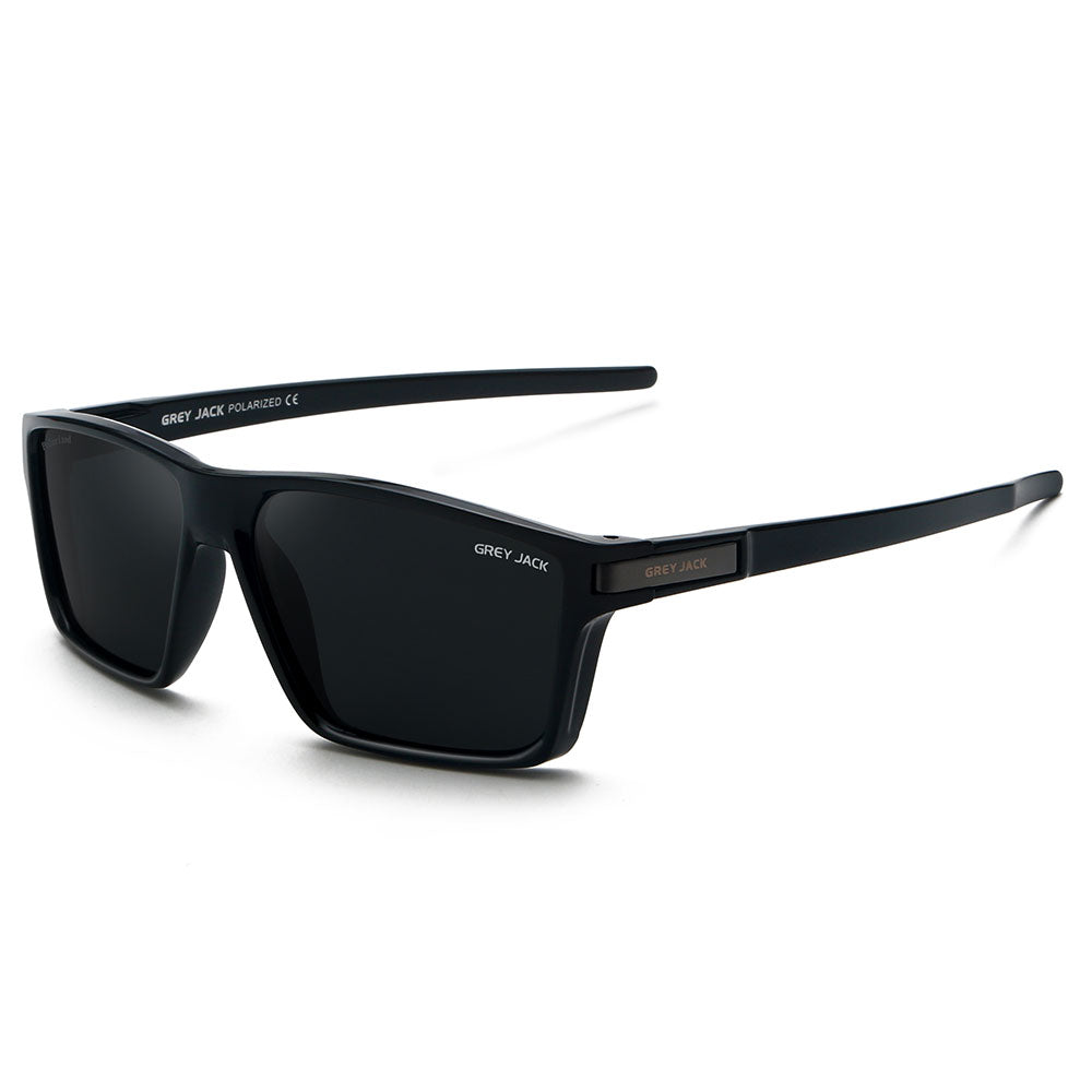 Shine Black Gun Frame Black Lens