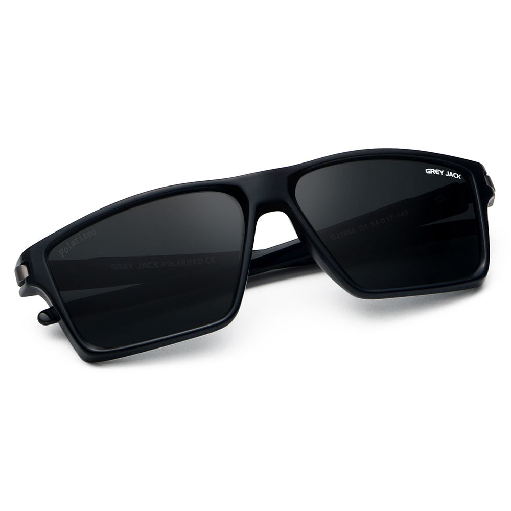 Shine Black Gun Frame Black Lens