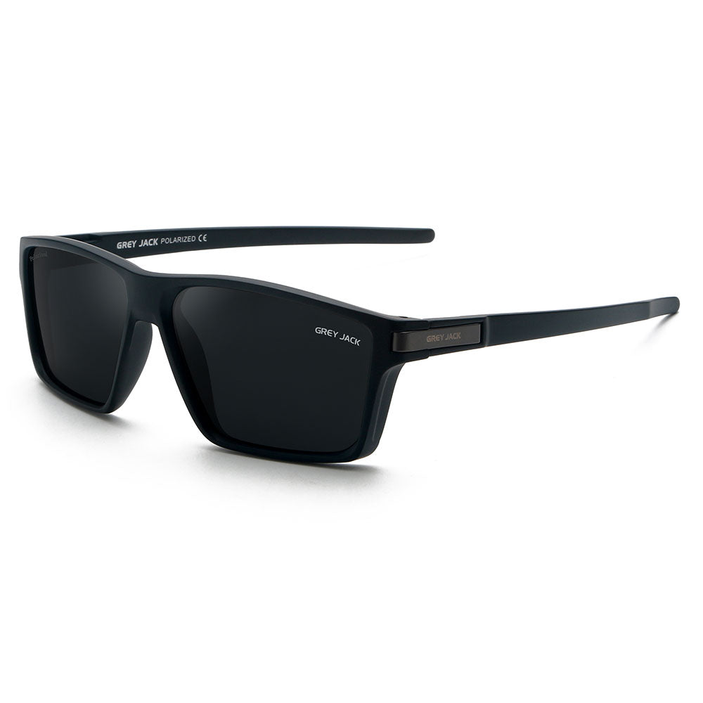 Matte Black Gun Frame Black Lens
