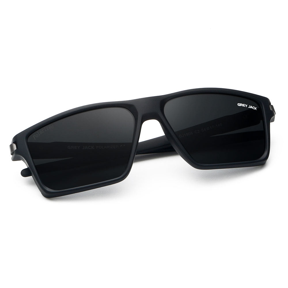 Matte Black Gun Frame Black Lens