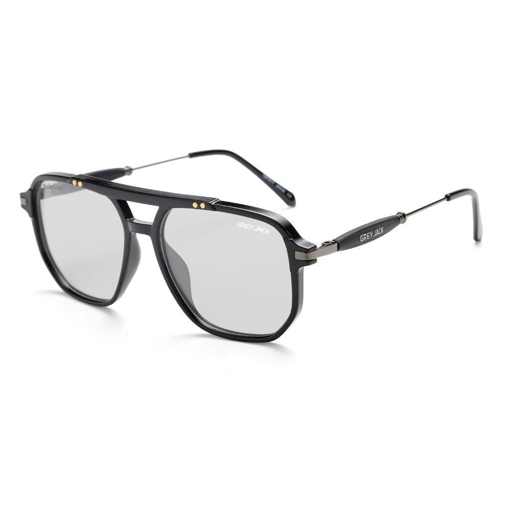 Shine Black Gun Frame Photochromic Lens