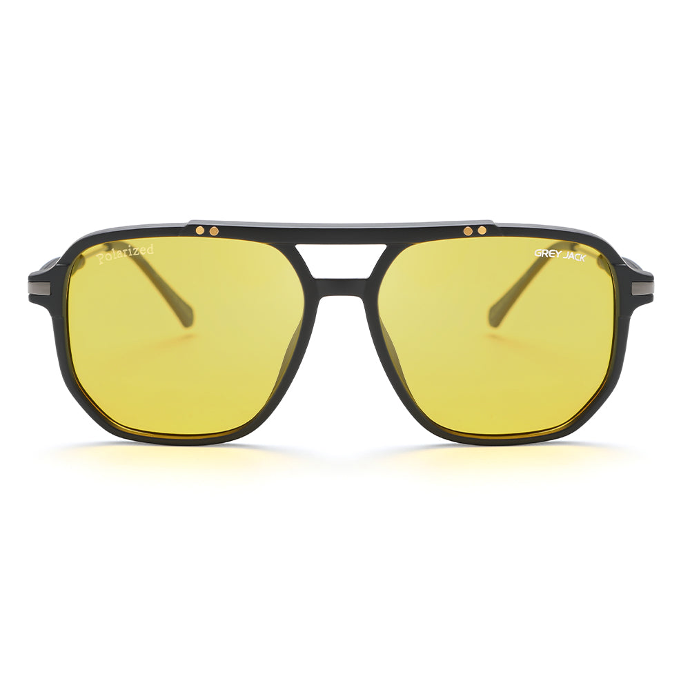 Matte Black Gun Frame Night Driving Lens
