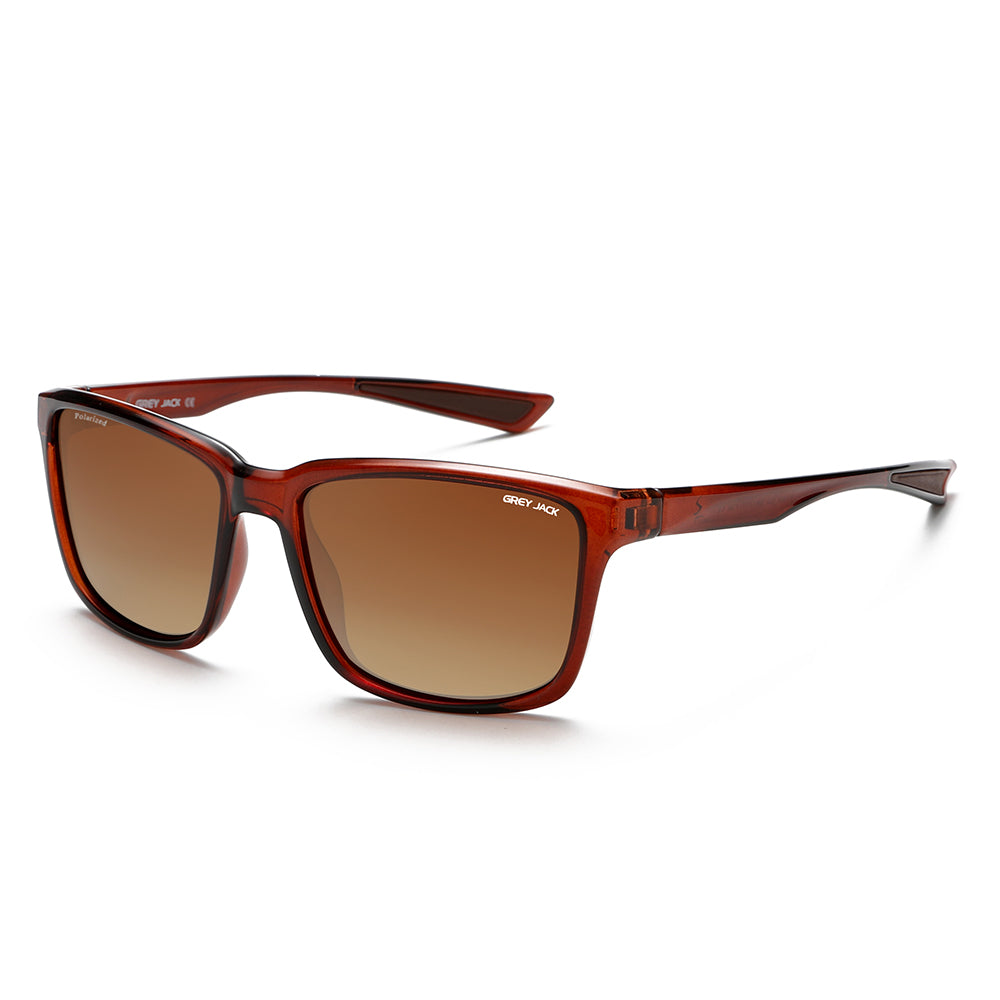 Shine Brown Frame Double Brown Lens