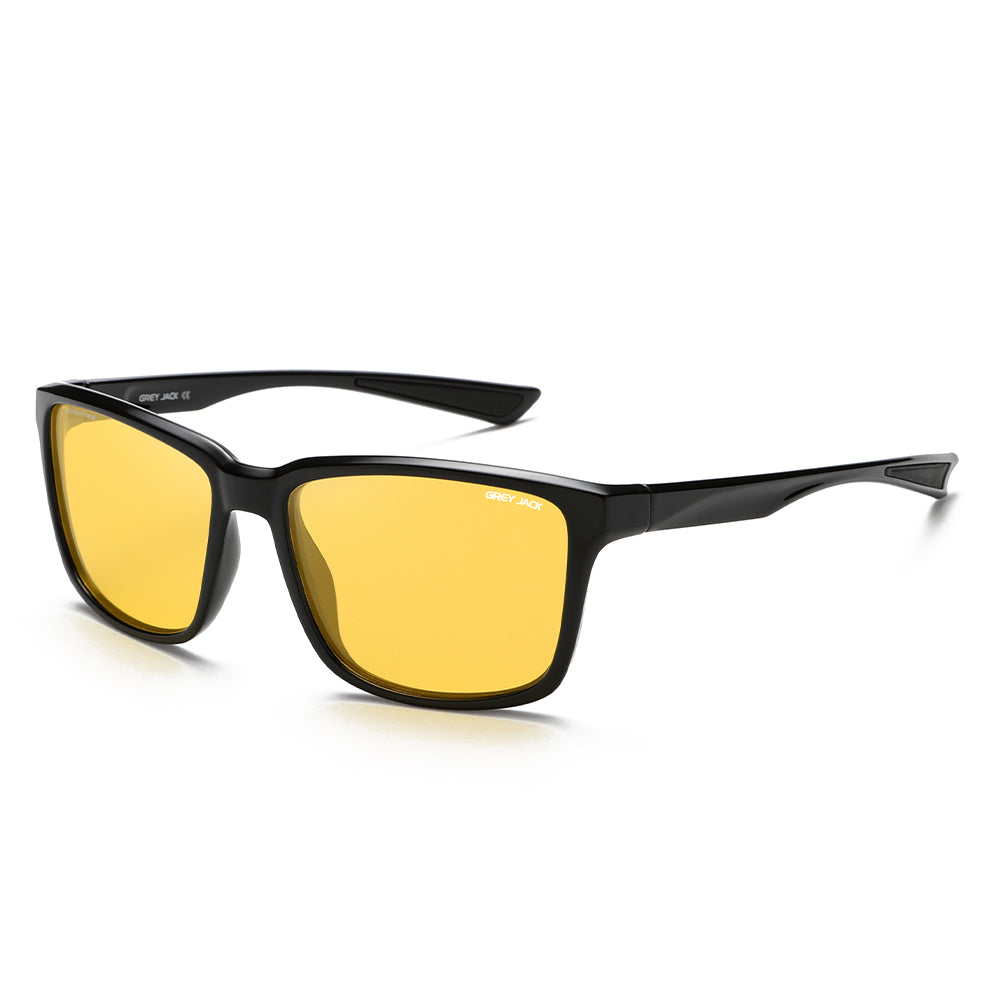Shine Black Frame Night Driving Lens