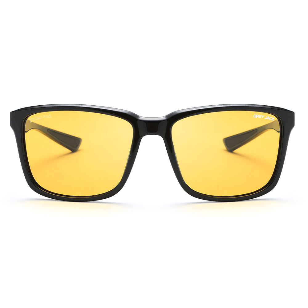 Shine Black Frame Night Driving Lens