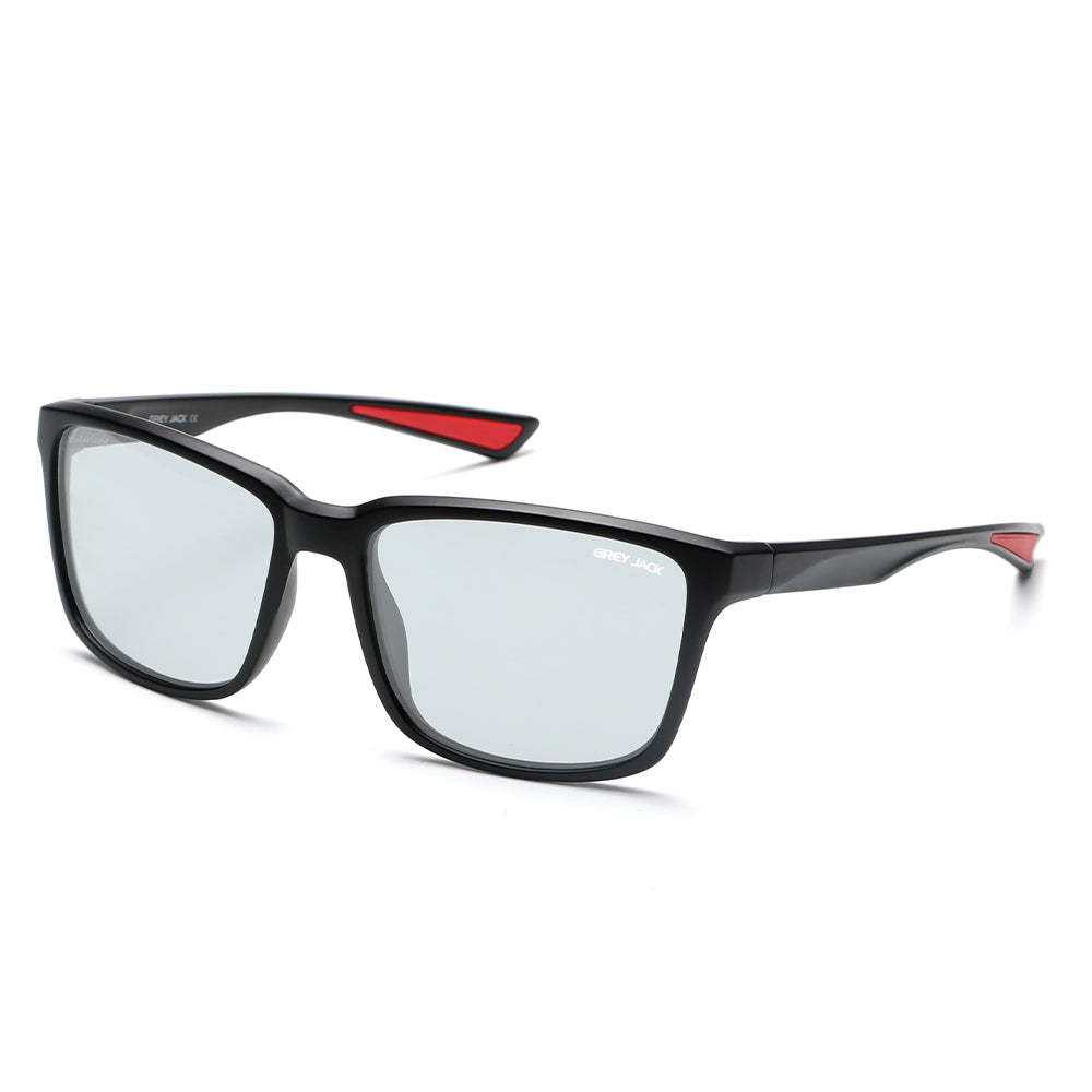 Matte Black Frame Photochromic Lens