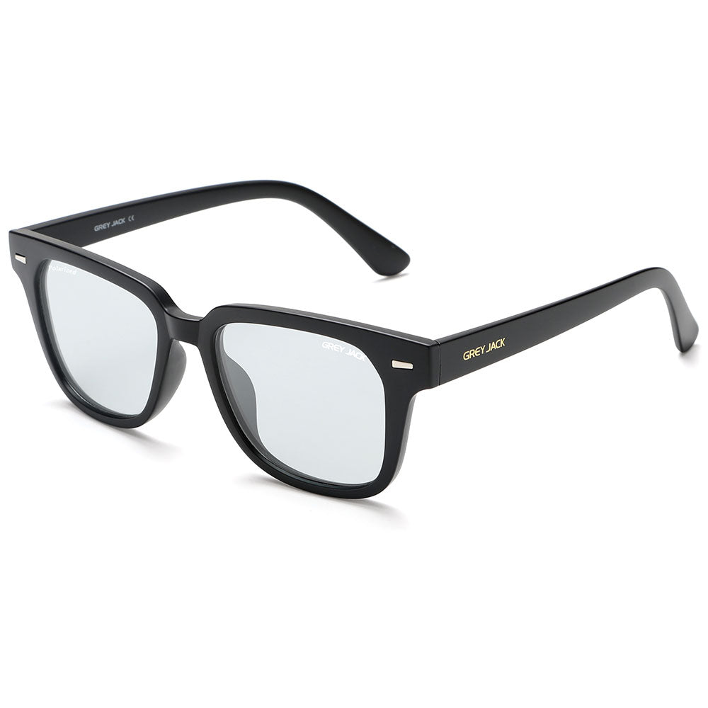 Matte Black Frame Photochromic Lens