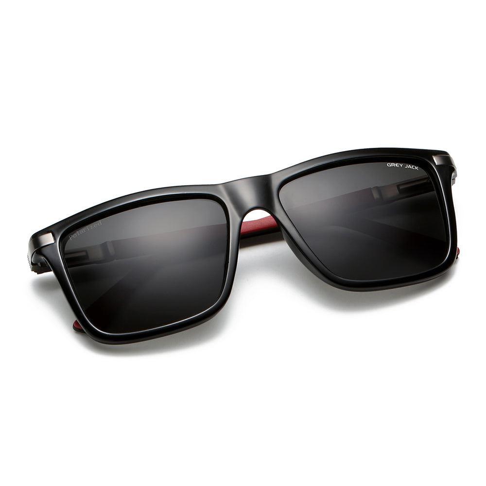 Shine Black Gun Frame Black Lens