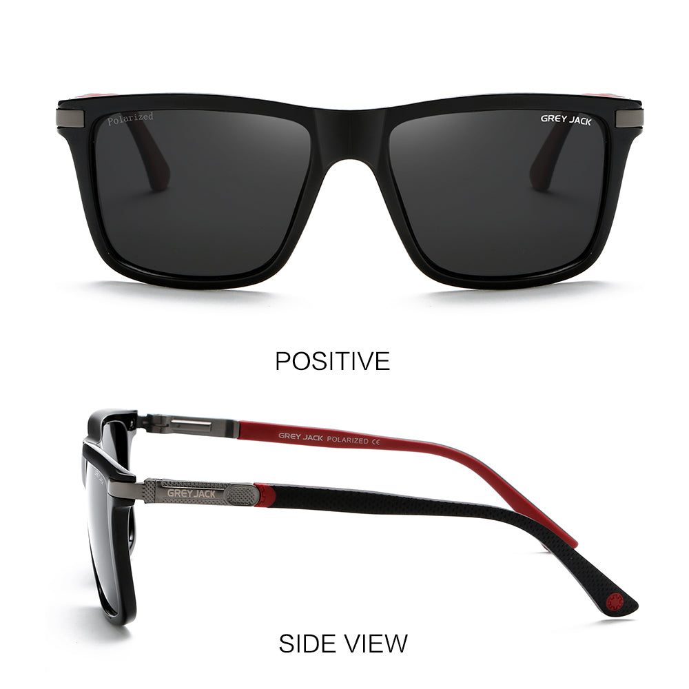 Shine Black Gun Frame Black Lens
