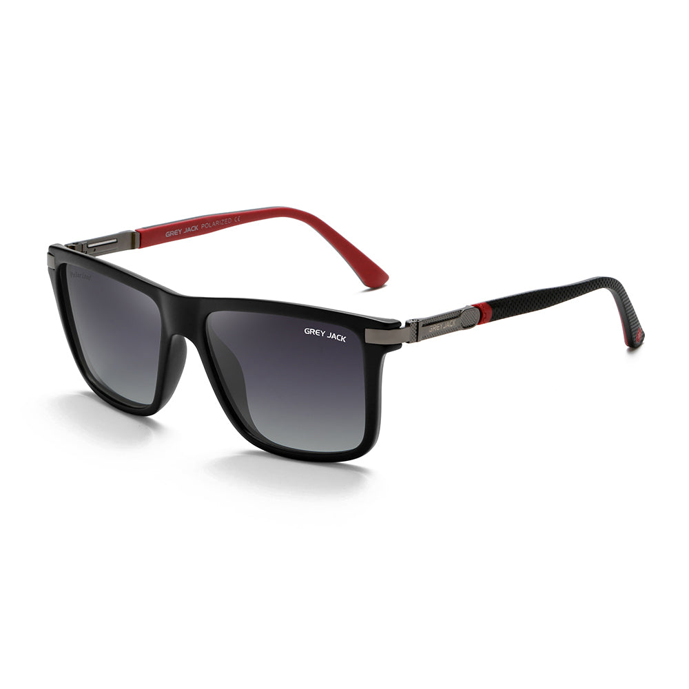 Matte Black Gun Frame Double Black Lens