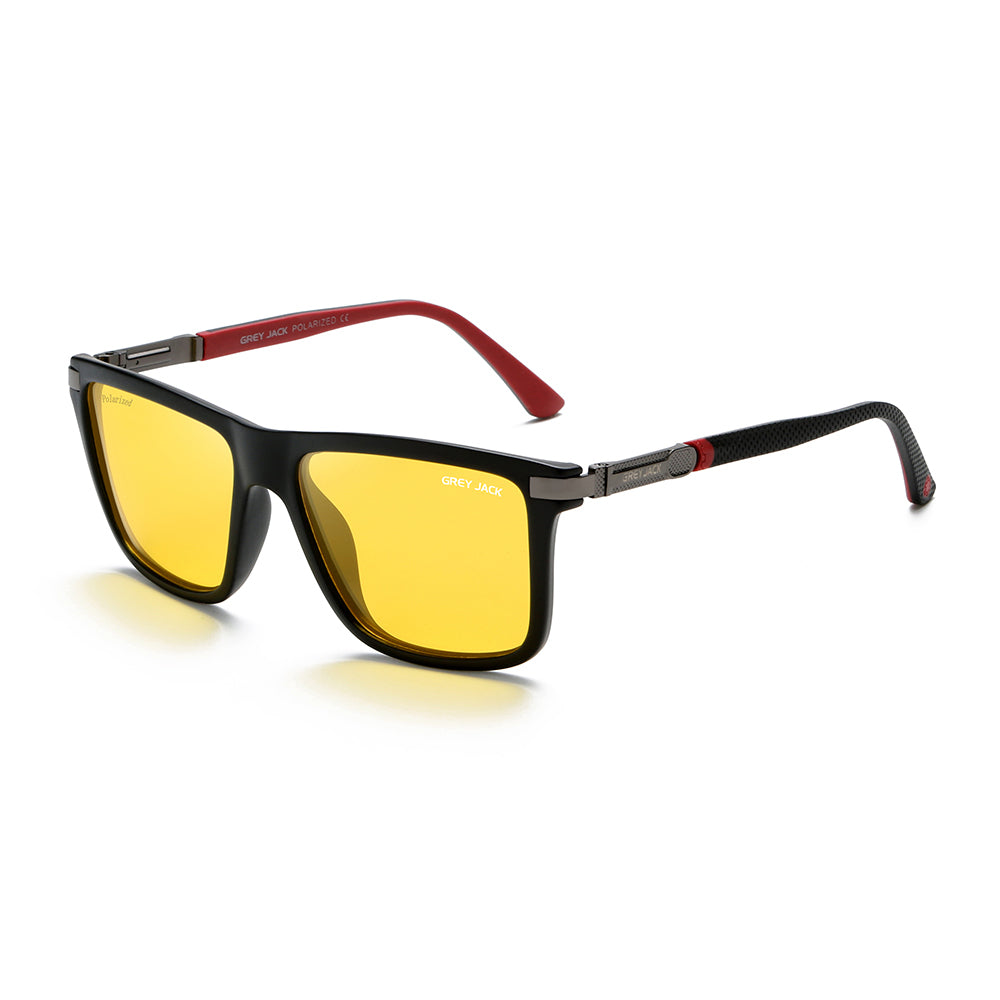 Matte Black Gun Frame Night Driving Lens
