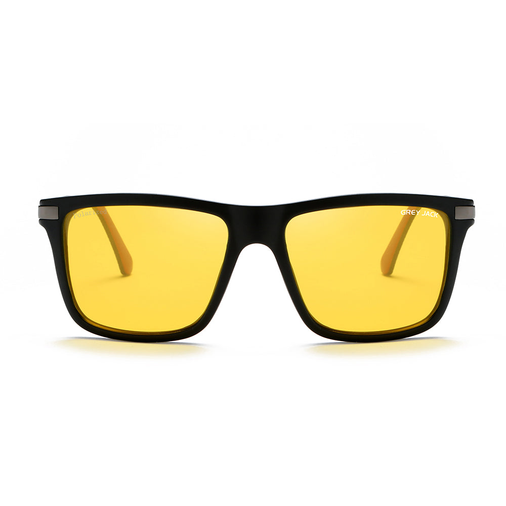 Matte Black Gun Frame Night Driving Lens