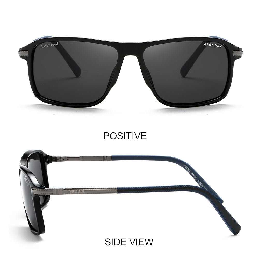 Shine Black Gun Frame Black Lens